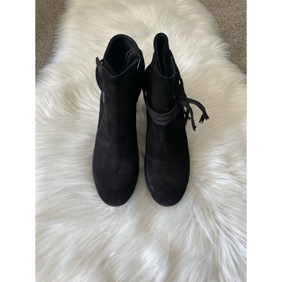 Rag & Bone Tie Up Suede Bootie Boot - Picture 5 of 8